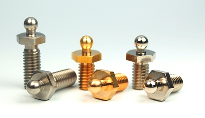Picture of LOXX Metal Screw 16mm High Head Brass/Steel Thread/Nickel Plated (01590.05098) Each