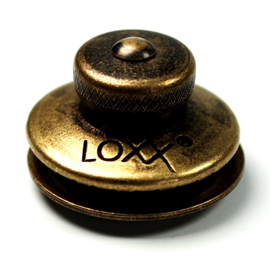 Picture of LOXX Fastener Small Head Brass/Antique Brass Plated (05134.25000) Each