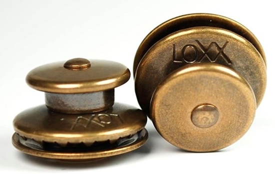 Picture of LOXX Fastener Big Head Brass/Antique Brass W/Washer (05141.25000) Each