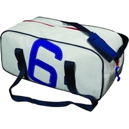 Picture of Sailcloth Sports Bag Small White 50 x 20 x 25cm - 25L (Leste S White) Each