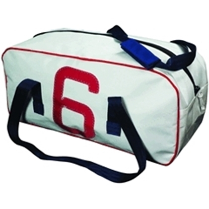 Picture of Sailcloth Sports Bag Medium White 62 x 28 x 25cm - 35L (Leste M White) Each