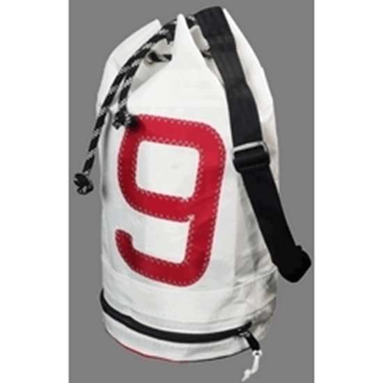 Picture of Sailcloth Duffel Bag Small White 47 x 25cm - 20L (Sack S White) Each