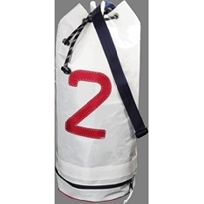 Picture of Sailcloth Duffel Bag Medium White 70 x 30cm - 43L (Sack L White) Each