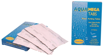 Picture of Aqua Clean Tabs 12 Packs of 32 1 Tab Treats 25ltr (50 14532 040125) Pack 12