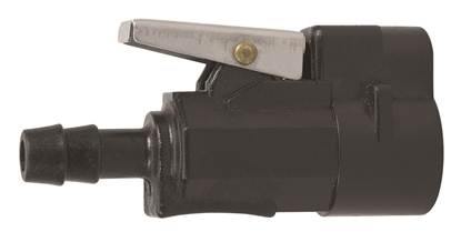 Picture of Female Tank Connector 3/8'' Barb Mercury/Mariner Post-1998 Round Locking Post (033486-10) Each