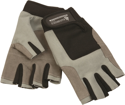 Picture of Gloves S Amara Reinforced Mesh Backed 5 Short Fingers + Adj Wrist Strap (FG-1010) Pair