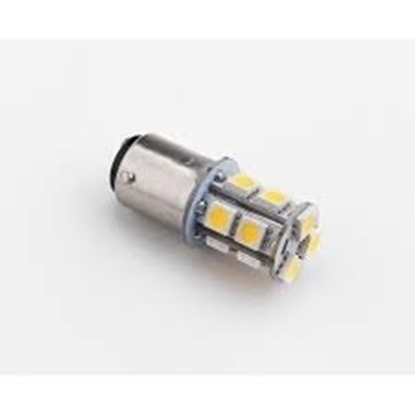 Picture of LED Bulb SMD Base BA15D For Spotlights 13 LED, 12/24V, 2W (L4412156) Each