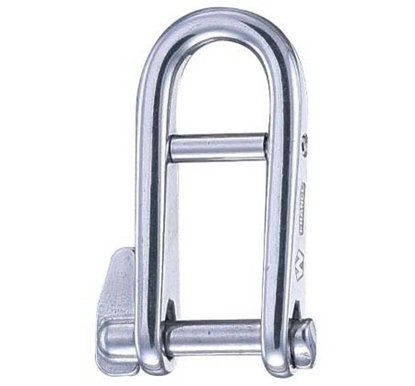 Picture of Wichard #81432 Halyard Shackle 5mm Stainless Steel Key Pin Shackle + Bar (WD-81432) Each