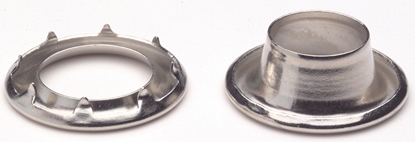 Picture of English Grommets No.000 Set Nickel Plate Finish (06000PK2000005) Pack 200