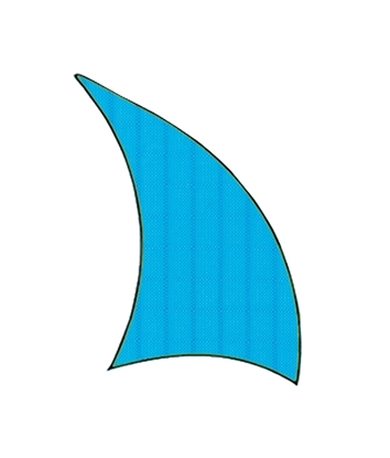 Picture of AIRX-650N Aqua Blue 152cm (090171520E28357) Metre