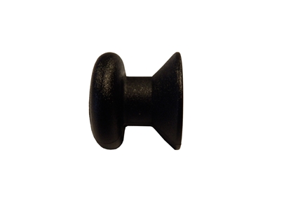 Picture of Lacing Buttons 10mm Black (0598) Pack 100