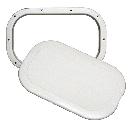 Picture of IPS Access Plate 9'' x 14'' Polar White (505-055) Each