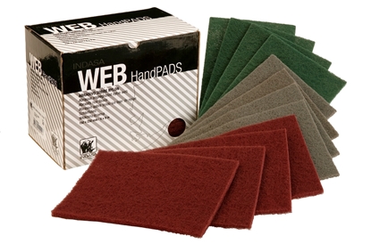 Picture of Nylon Web Sanding Pad 230x150mm Box 20 Grey Ultra Fine Grit (C45910) Each