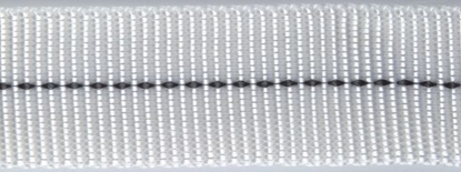 Picture of Webbing Standard Weight 12mm Nylon White (E110N) Metre