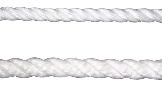 Picture of 3-Strand Boltrope 8mm Staple Polyester (TD08RA) Metre