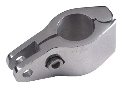 Picture of Separating Split Hinged Jaw Slide 22mm (7/8'') Tube Stainless Steel With Screw & Nut (G820S) Each