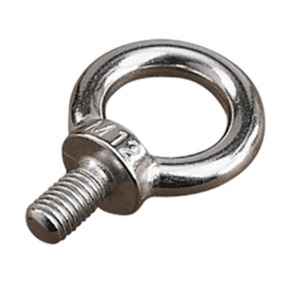 Picture of Lifting Eye Bolt AISI316 DIN580 M10 10mm L65mm 20mm thread 25mm eye (1006-1010) Each