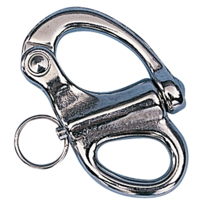 Picture of Fixed Snap Shackle AISI316 L66mm, 16mm Gap, 12mm Eye (2423-0116) Each