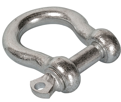 Picture of Bow Shackle HD Galvanised 20mm L80mm with 38-59mm gap 20mm pin (2410-0720) Each