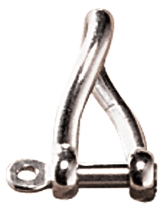 Picture of Twisted Shackle AISI316 8mm L48mm with 16mm gap 8mm pin (2409-0108) Each