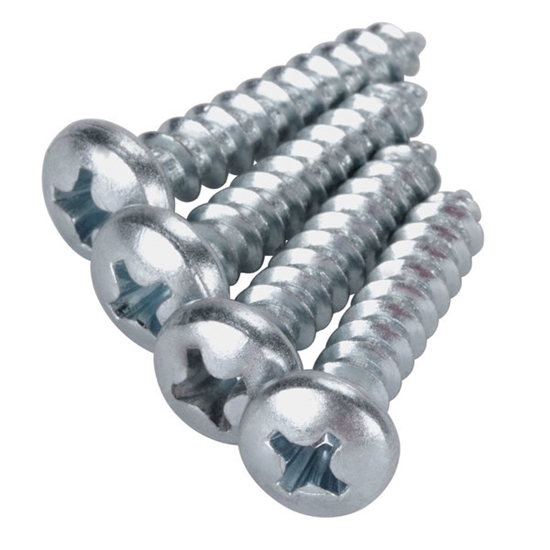 Picture of Screws No.4 (2.6mm) x 10mm Self-Tapping Panhead Stainless Steel For A001 A002 A038 (D350) Pack 100