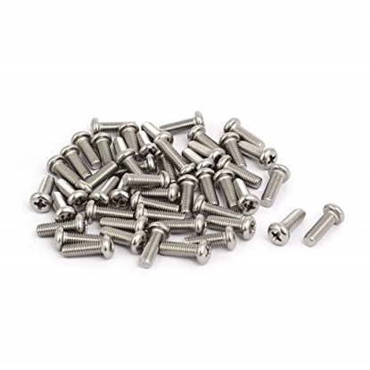 Picture of Screw M5 x 15mm Panhead A2 Stainless Steel Each