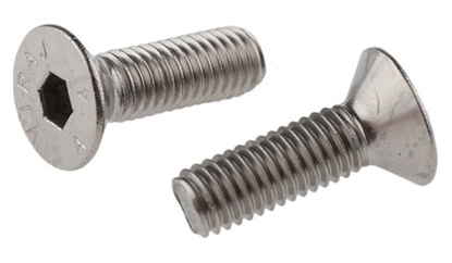 Picture of Screw M5 x 16mm Countersunk A2 Stainless Steel Each
