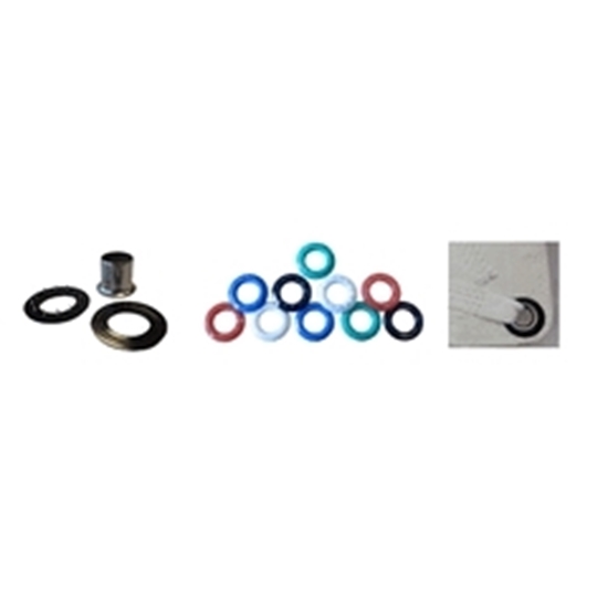 Picture of Spiked Rings for Inox Rings 10mm Navy Blue (D208HB) Each