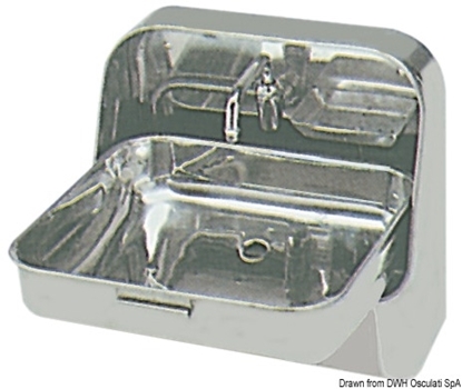 Picture of Crew Cab S/S Fold Away Sink 1 liscm Fold Up (50.188.70) Each