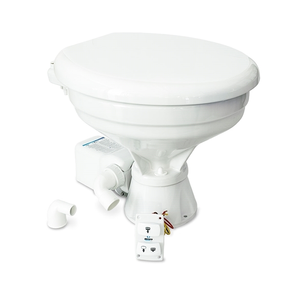 Picture of Marine Toilet Silent Electric Comfort 24V (07-03-013) Each
