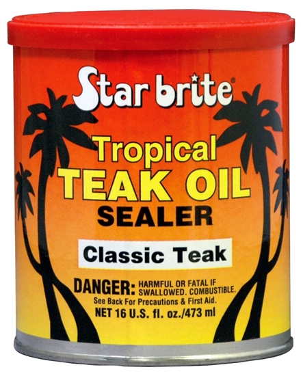 Picture of Tropical Teak Oil & Sealer 500ml Classic Teak (088016N) Each