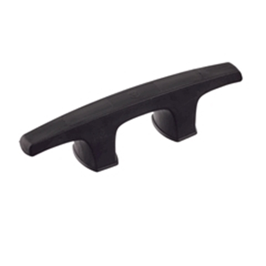 Picture of Black Glass Reinforced Nylon Horn Cleat 211x48mm, Takes 2x 8mm Screws (34200) Each