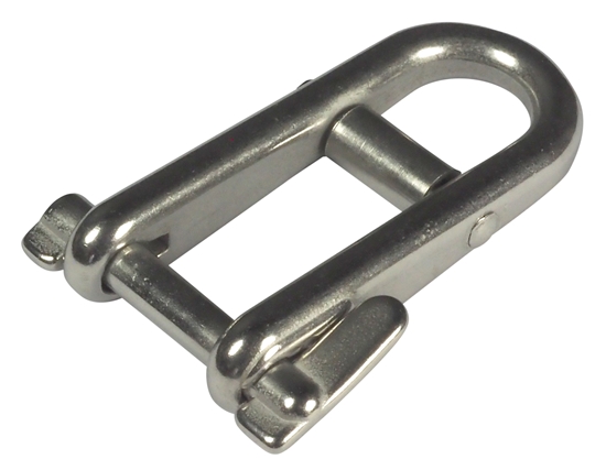 Picture of Shackle With Bar And Double Captive Pin AISI316 L39mm With 12.5mm Gap 5mm Pin (2430-0105) Each