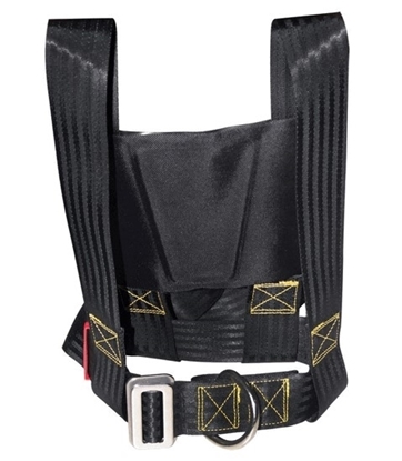Picture of Life Link Safety Harness Adult ISO 12401 Black (71145) Each