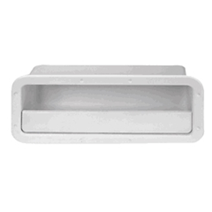 Picture of Utility Storage Case ½ Open 170 x 420mm White (45344) Each