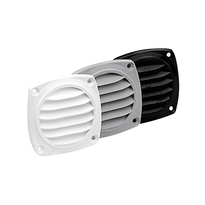 Picture of Ventilation Shaft Grilles Cover Ø85mm White (12409) Each