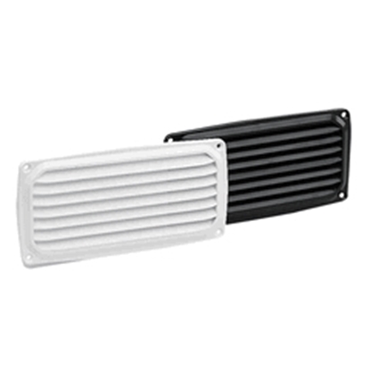 Picture of Ventilation Shaft Grilles Cover 200 x 100mm Black (16311) Each