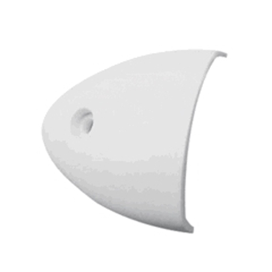 Picture of Ventilation Clam Shell Cover 55 x 50 x 12mm White (31519) Each