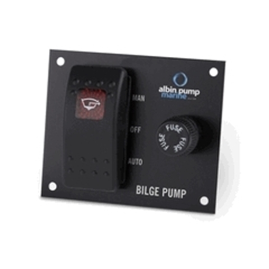 Picture of Bilge Pump Control Switch Waterproof & Illuminated (AQM007490) Each