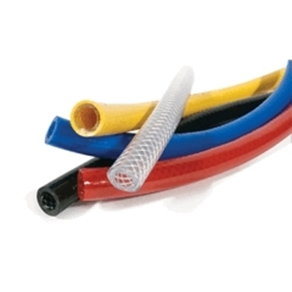 Picture of Blue Braided PVC Food Hose 3/8" 10mm ID 16mm OD 30m Length (CT016-002-108-CLBL01) Each