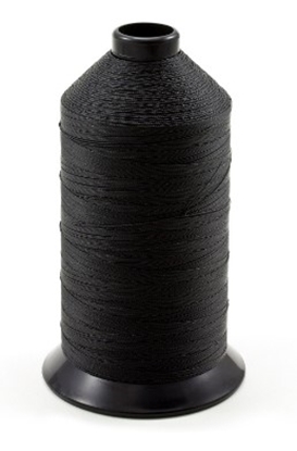 Picture of SunStop Anti-Wick Thread 138 Black 8oz Spool (EY138BK8) Each