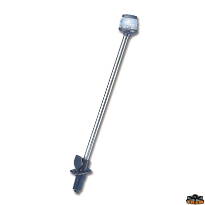 Picture of Removeable All Round White Pole Light Black Casing, L600mm, 12V (L3801530) Each
