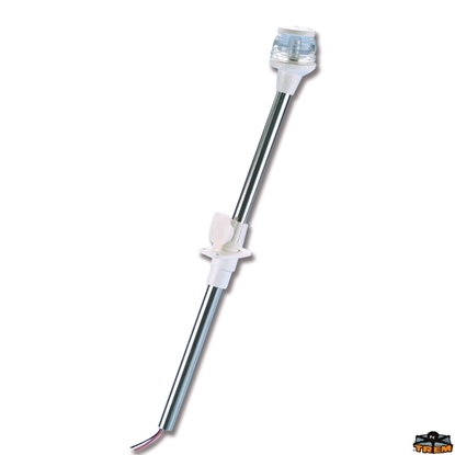 Picture of Telescopic All Round White Pole Light White Casing, L600mm, 12V (L4101360) Each